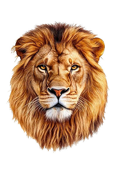 MegaSticker King King Lion Sticker for Car, Motorcycle, Helmet, Laptop, Winds...