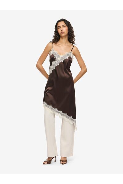 Noisy May Trägerkleid Satin