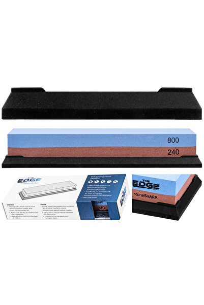 THE EDGE Dispozitiv ascutire cutite EDGE stoneSHARP 240/800, Piatra de apa, 1...