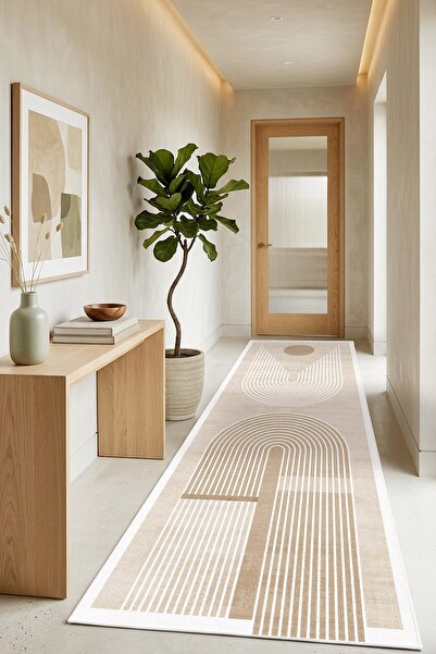 West Home Makinede Yıkanabilir Kaymaz Taban Leke Tutmaz Dijital Salon Mutfak ...