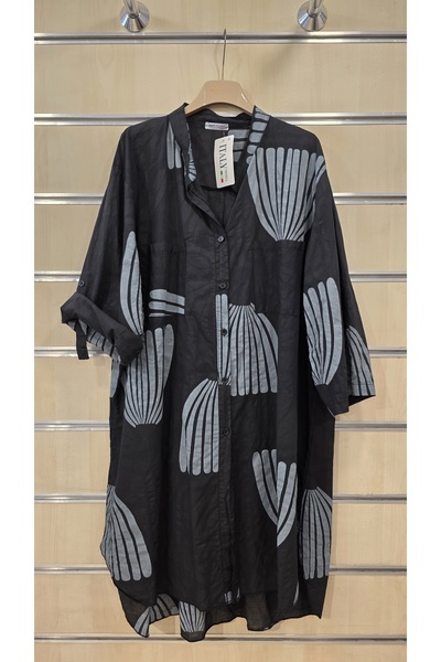 Park Moda Rochie cămașă subțire italiană 100% bumbac