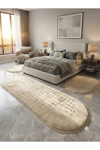 ALTUN CARPET مجموعة BABİL POST PELÜŞ المكونة من 3 قطع، بارتفاع 13 ملم، وسمك 2...