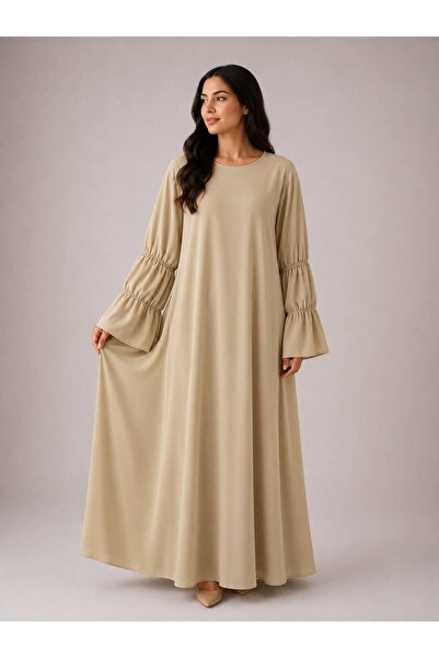 Ophelia Maya Abaya for Women – Premium Dubai Style Modest Maxi Dress with Mat...