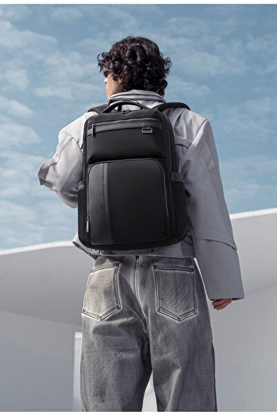 Arctic Hunter τσάντα πλάτης B00808 με θήκη laptop 15.6", 19.5L, μαύρη