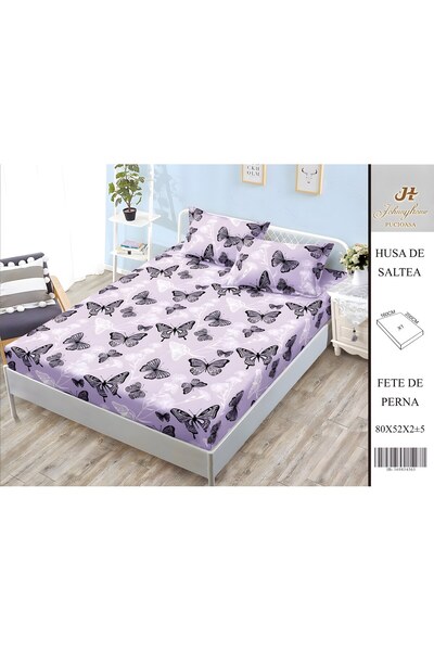 OEM Satin Cotton Bed Cover 2 Persons 3 Pieces with Elastic 160x200 cm, Model ...