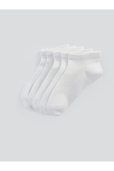 LC Waikiki Lcw Kids White Plain Girls Booties Socks with Nevavm Difference
