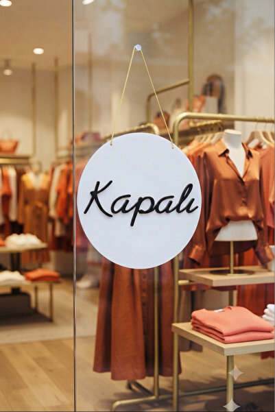 Yalıgraf Reklam Tabela Store Shop Boutique Plexiglass Embossed Lettering 3D O...