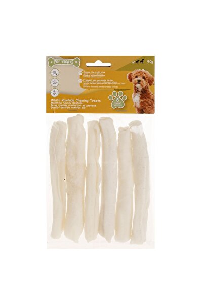 Z Store Gustări din piele de vacă pentru câini - Pachet de 6, 90g