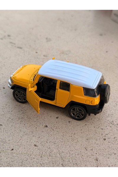 Tian Du 1:32 Scale Die-Cast Yellow Cruiser Off-Road SUV Toy Model – Exquisite Collectible Car for Kids and Toddlers Ages 3+