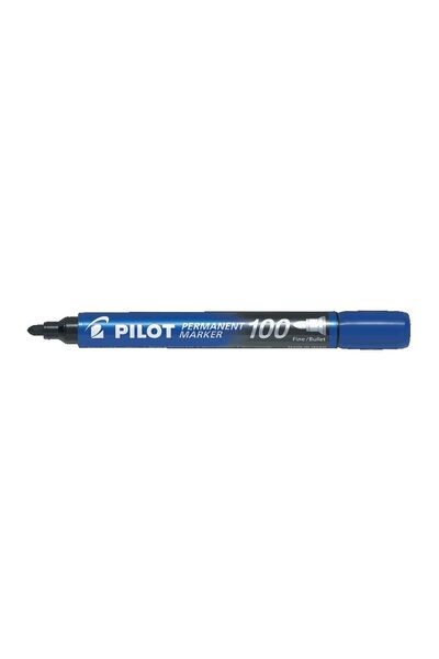 Pilot Μαρκαδόρος Μόνιμος Λεπτός Μπλε (SCA-100-FL)