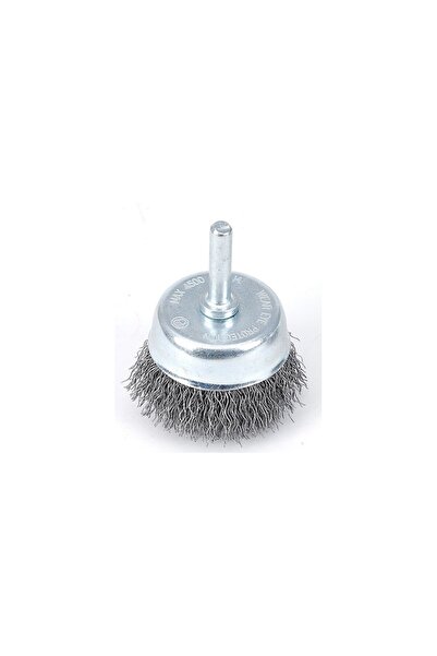 Tactix 447325 Συρματόβουρτσα Καμπάνα Δραπάνων 50mm, Με Αξονάκι 6mm