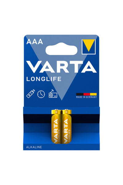 Varta LongLife Αλκαλικές Μπαταρίες AAA 1.5V 2τμχ