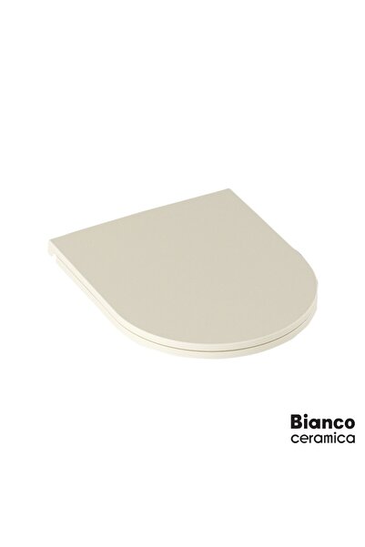 BIANCO CERAMICA MS38C-311 Ivory Matt Κάλυμμα Βακελίτη Slim Soft Close