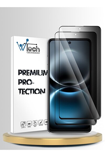 Wtech Huawei Nova Y74 4G 2026 Premium E2E Series Privacy Full Cover Tempered ...