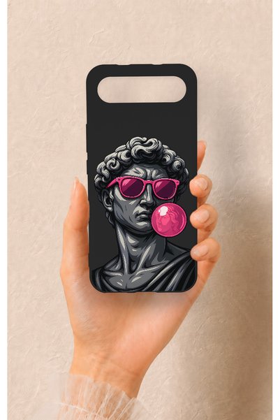 Vip Case Tecno Spark Slim Compatible Pop David Patterned Silicone Case