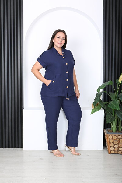 XL Modam Alt Top Muslin Fabric Plus Size Set