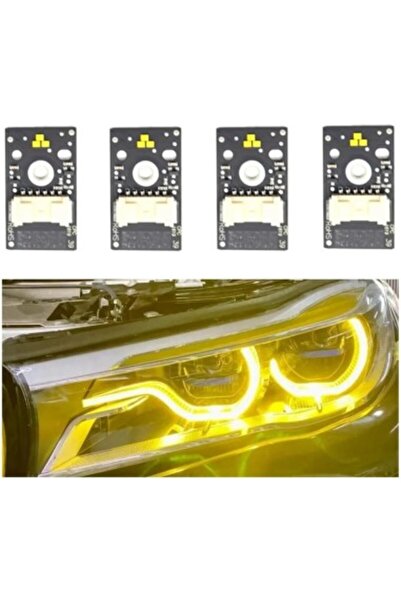 Xenon Bright Комплект жълти CSL стил DRL модули за ангелски очи за BMW Серия ...