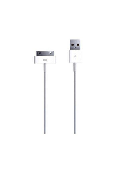 Generic 30-Pin USB Data Sync Charging Cable For Apple iPhones White