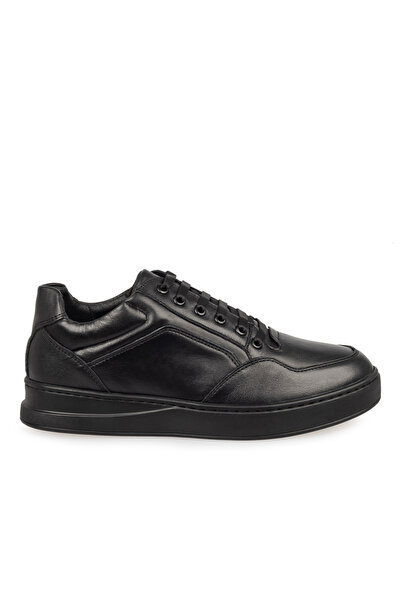 Mario Lavalle , pantofi casual bărbați model 096, piele naturală, Negru