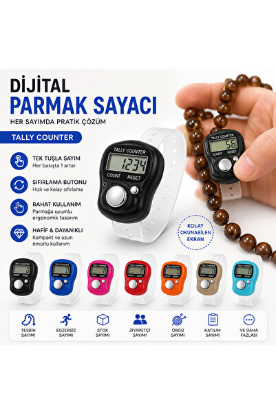 Genel Markalar zikirmatik - adım sayar - stok sayım aleti - dijital ekran