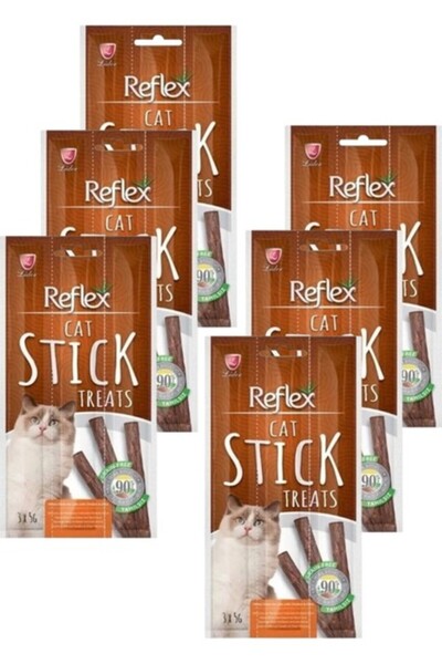 Reflex Plus Meaty Sticks Tavuklu ve Ördekli Kedi Ödül Çubuğu 3X5GR Altılı Paket
