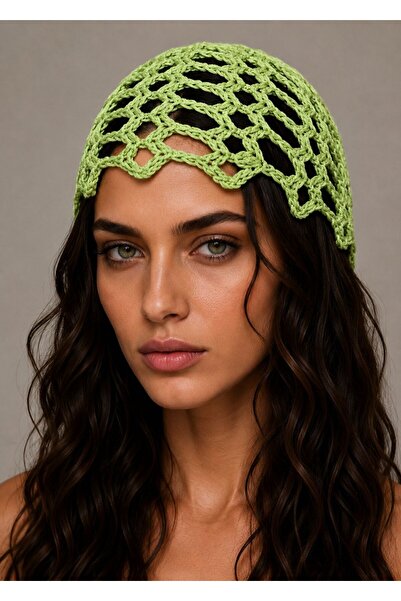 Cherry Butik Knitted Bandana Beanie