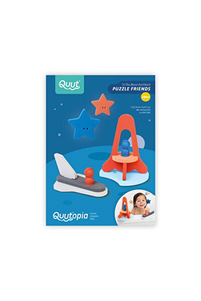Quut Quut Foam Bath Toys, Space Adventure
