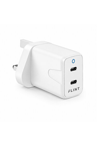 FLINT OM-W361 40W Fast Wall Charger - High-Speed Power Adapter for Phones & T...