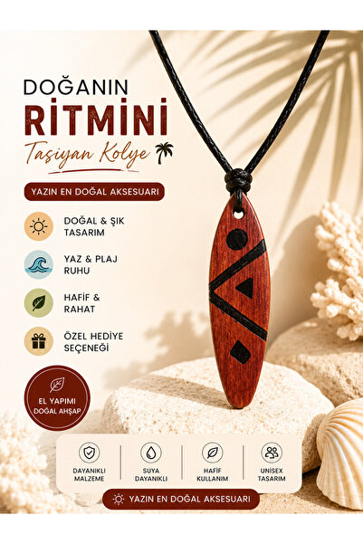 TUTU DESİGN Surf Board Men's Women's Necklace