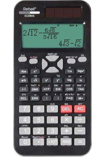 rebell Calculator Scientific in Black Color 1pcs Code: RE-SC2060S
