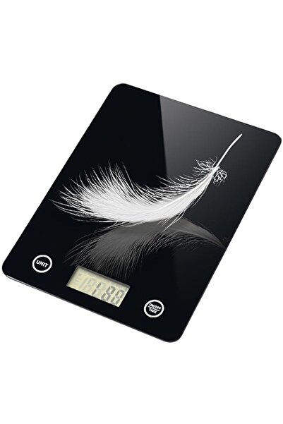 The Bros Digital Kitchen Scale, Food Scale with Tempered Glass, Grams and Oun...