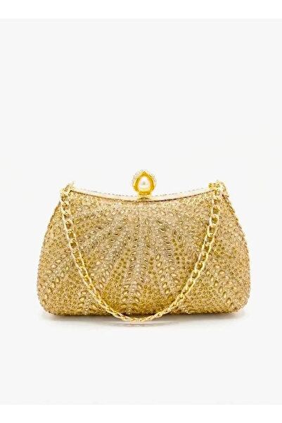 VİNY Women's Luxury Crystal Clutch Bag | Elegant Rhinestone Party Handbag wit...