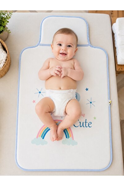 Pure Boutique Водоустойчива бебешка подложка за преповиване 45x80 см, сгъваем...