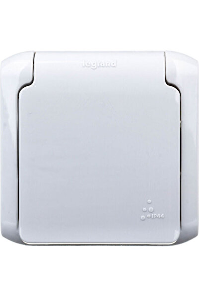 Legrand Priză electrică Forix cu un singur modul, etanșă, gri