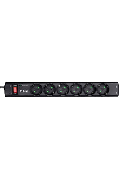Eaton Ps6td Prelungitor cu cablu DIN Schuko, cu protecție la supratensiune, 6...