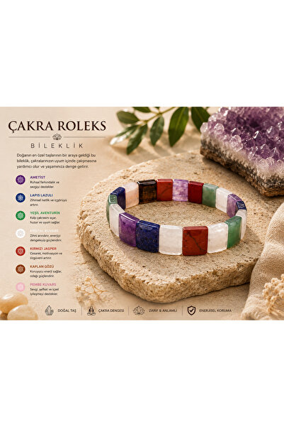 OSMANLI DEĞERLİ TAŞ Certified Special Cut Cakra Rolex Bracelet