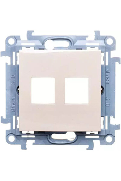 Kontakt-Simon Capac priză ICT pentru Keystone plat dublu Ckp2.01/41