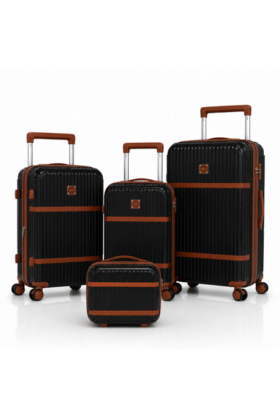 PP Captain Brand Polypropylene 4-Piece Luggage Set