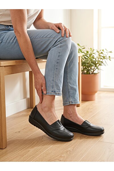 Saudi Step Hospital Work Shoes, Cloud Soft Cushion Sole, Arch Ergonomic Suppo...