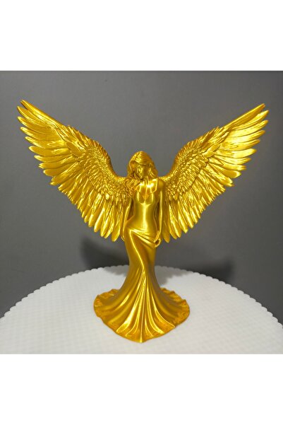 3dvan 3D Baskı Dekoratif Renkli Melek figürleri 19 cm