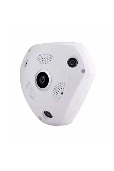 OnShop Camera Panoramica 360° IP 3MP WiFi, Unghi Larg Fisheye, Detectare Misc...