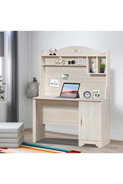 Danube Home مكتب دراسة أريانا مع رف علوي، طاولة كمبيوتر، مكتب فني وحرفي، محطة...