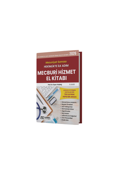 İstanbul Tıp Kitabevi Mecburi Hizmet El Kitabı 3. Baskı - Aile Hekimi ve Acil...