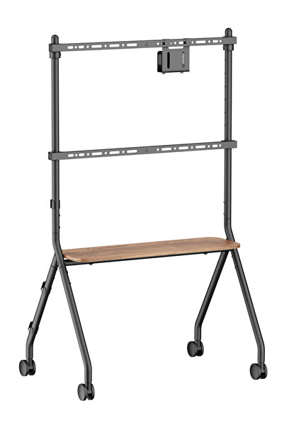 Brateck βάση τηλεόρασης δαπέδου FS66-46F-01, 37-86", έως 80kg, με ράφι & ...