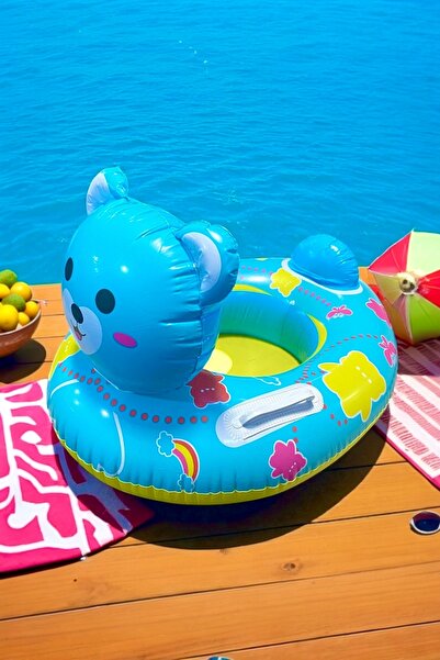 Genel Markalar Deniz Simidi Baby Boat Tutucaklı Ayıcıkı Model 0-4 Yaş