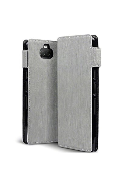 Terrapin Low Profile Θήκη - Πορτοφόλι Sony Xperia 10 - Grey