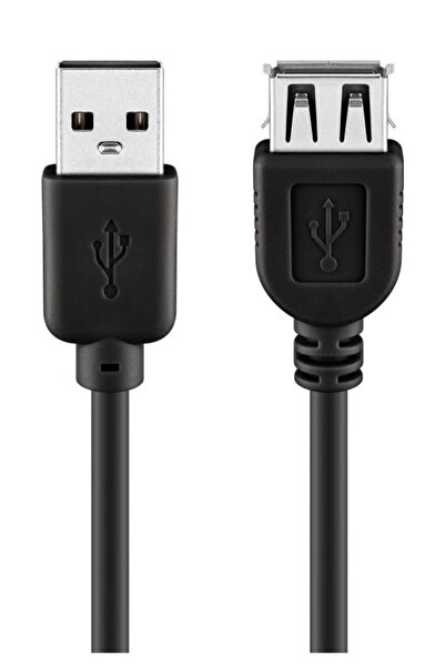 goobay καλώδιο προέκτασης USB 93600, αρσενικό σε θηλυκό, 3m, μαύρο