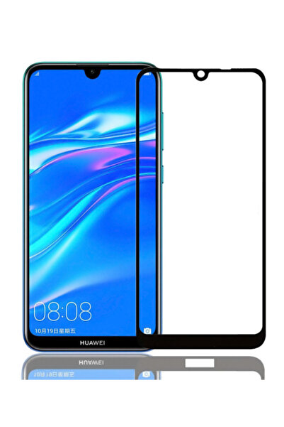 POWERTECH Tempered Glass 5D για Huawei Y8p, full glue, μαύρο