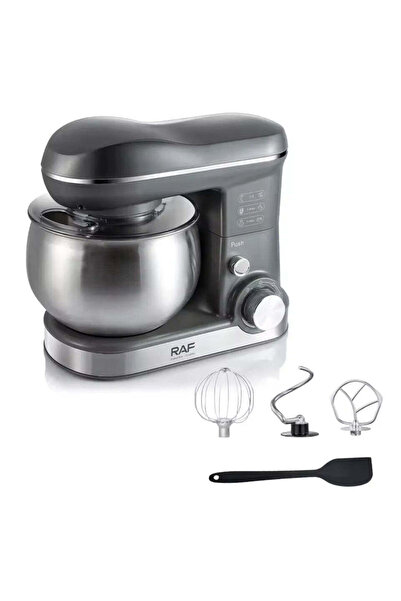 raf Mixer planetar 8L, 1800W, bol din oțel inoxidabil, 6 viteze, pentru frămâ...