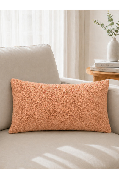 Rolivs Bukle Decorative Throw Pillow 30X50 cm - Cinnamon